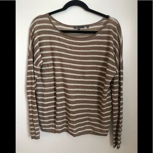 Vince Long-sleeve linen sweater